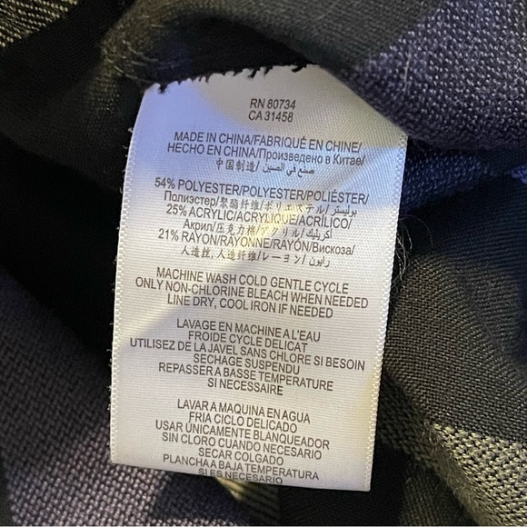 BCBGeneration Women’s Periblue Striped Pull On Mini Skirt Size Medium NWT - Picture 7 of 9